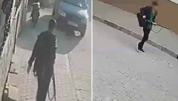 Manisa’da lisede saldırı dehşeti: Zanlının görüntüleri ortaya çıktı
