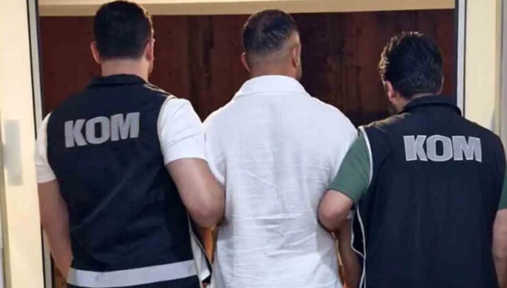Marmaris’te ülkeye girişi yasak Azerbaycanlı suç örgütü üyesi yakalandı
