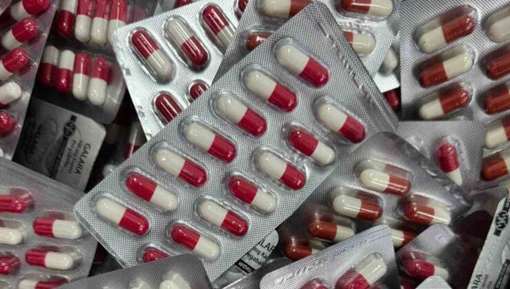 Mersin’de 3 operasyonda 1,7 ton pregabalin ele geçirildi