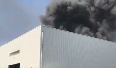 Mersin’de kimya fabrikasında korkutan yangın