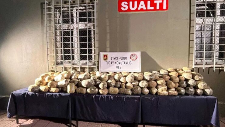 MSB açıkladı: Van’da tam 412 kilo uyuşturucu ele geçirildi!