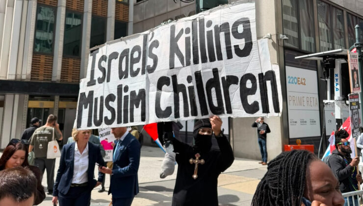 New York’ta Netanyahu karşıtı protesto