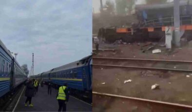 Rus İHA’sı Ukrayna-Polonya sınırında treni vurdu: Diplomatik tren hedef miydi?