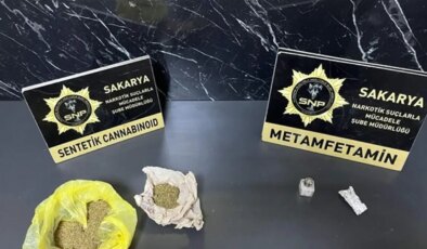 Sakarya’da ‘uyuşturucu’ operasyonu… 20 kilo sentetik kannabinoid ele geçirildi: 2 tutuklama