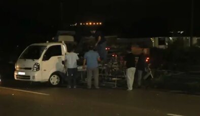 Samsun’da otomobil kamyonete arkadan çarptı: 4 yaralı