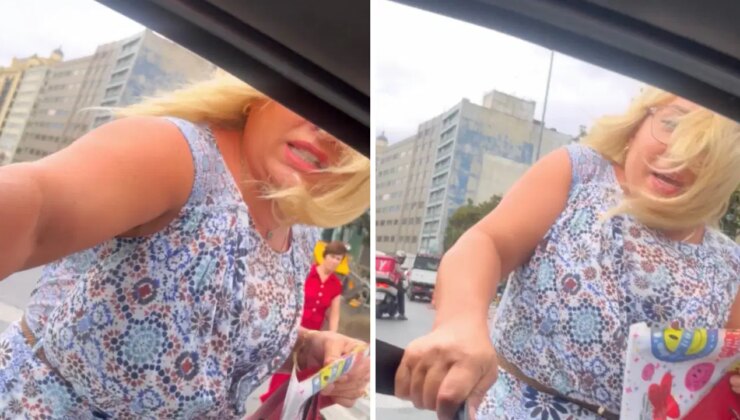 Şişli’de trafikte kornaya basıp tepki gösteren kadına saldırdı: Beni öyle çekemezsin kafanı kırarım