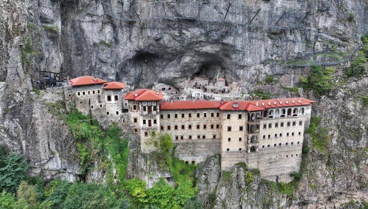 Sümela Manastırı’na rekor ziyaret