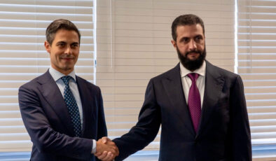 Suriye Cumhurbaşkanı Şara, Hollanda Başbakanı Jetten ile görüştü