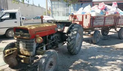 Traktörle 5 araca ve 2 ATM’ye çarptı: 127 bin TL ceza kesildi