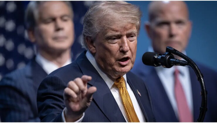 Trump’tan mühimmat açıklaması: ‘Neredeyse sınırsız miktarda var’
