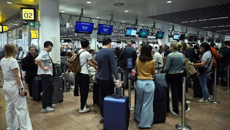 Türkiye, AB’den birlik dışına seyahatlerde ikinci sırada yer aldı