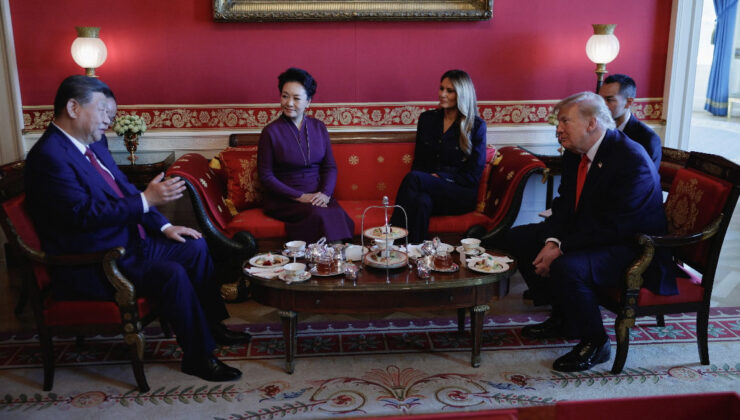 Xi Jinping ile Donald Trump Beyaz Saray’da bir araya geldi