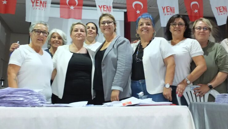 YENİ Parti Burhaniye İlçe Başkanlığı’na Çiğdem Avcu seçildi