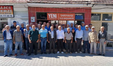 YENİ Parti’nin Sarıyahşi İlçe Başkanlığı hizmet binası açıldı