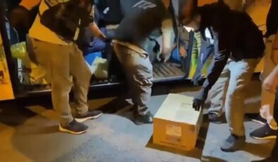 Yolcu otobüsünde 39 kilo uyuşturucu ele geçirildi