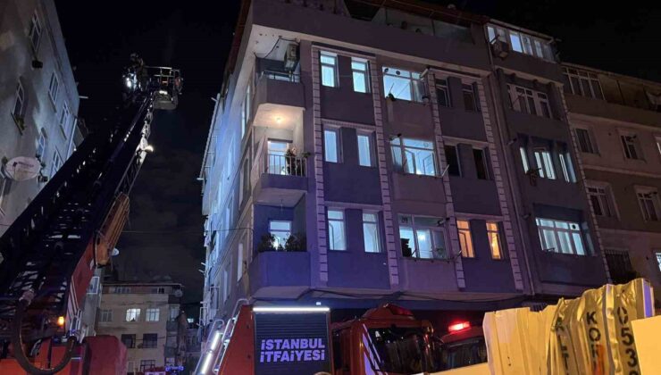 Zeytinburnu’nda binanın bodrum katında yangın: 5 kişi dumandan etkilendi