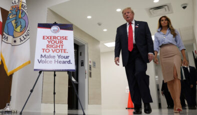 ABD Başkanı Trump, Florida’da oy verdi