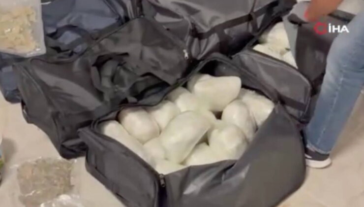 Adana’da uyuşturucu deposuna operasyon: 100 kilogram esrar ele geçirildi