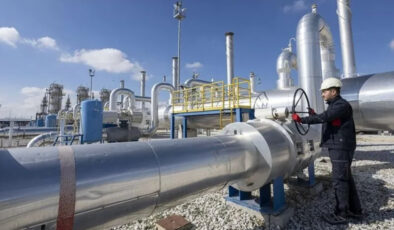 Ağustos ayında doğal gaz ithalatı yüzde 32,66 azaldı