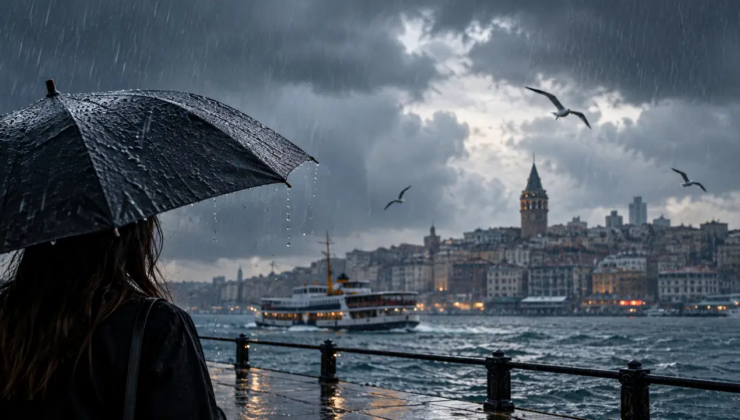 AKOM’dan İstanbul için ‘sağanak’ uyarısı: Sıcaklık 14 dereceye kadar düşecek!