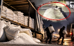 Aksaray’da ilginç hırsızlık: TIR’dan 1,5 ton toz şeker çalındı