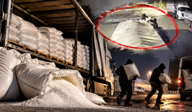 Aksaray’da ilginç hırsızlık: TIR’dan 1,5 ton toz şeker çalındı