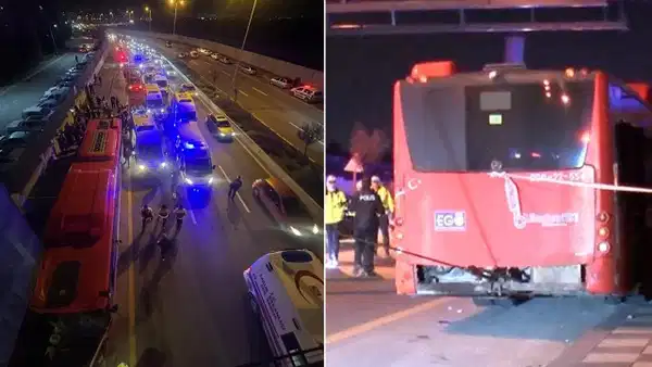 Ankara’da EGO otobüsü üst geçide çarptı: 24 kişi yaralandı, inceleme başlatıldı