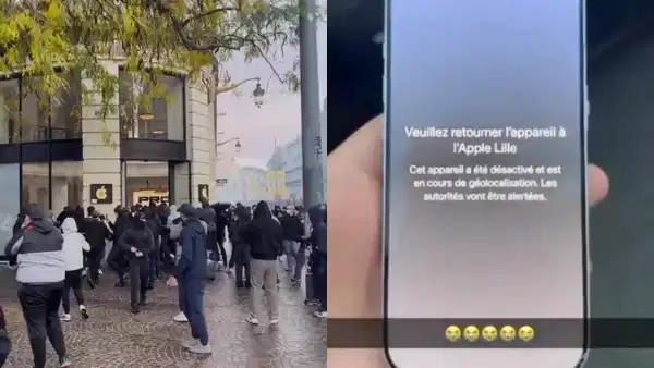 Apple mağazasını yağmaladılar, telefonları açınca şoke oldular