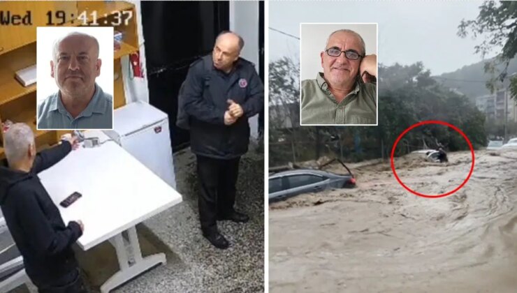 Ayazağa’da selde kayboldular: Haşim Ciritoğulları ve Ahmet Derin’in son görüntüleri
