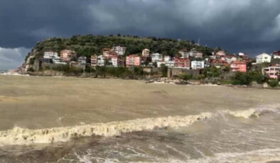 Bartın Amasra’da hava sıcaklığı saatler içinde 4 derece arttı