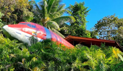 Bedavaya Boeing 727 aldı, ormanın içine taşıdı: Her gece para basıyor