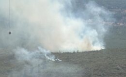 Bodrum’da orman yangını: Havadan ve karadan müdahale ediliyor