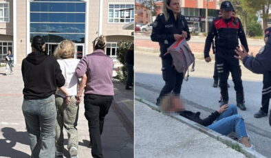 Burdur’da araçların önüne atladı, polisleri tekmeledi: Ukraynalı kadın sınır dışı edilecek