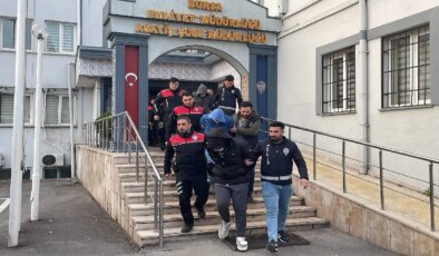 Bursa’da fuhuş operasyonunda 12 şüpheli yakalandı