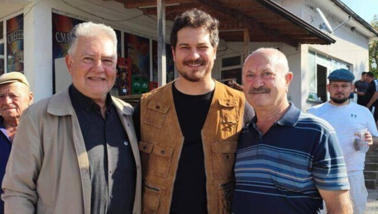 Çağatay Ulusoy’a Bulgaristan’daki baba ocağında yoğun ilgi
