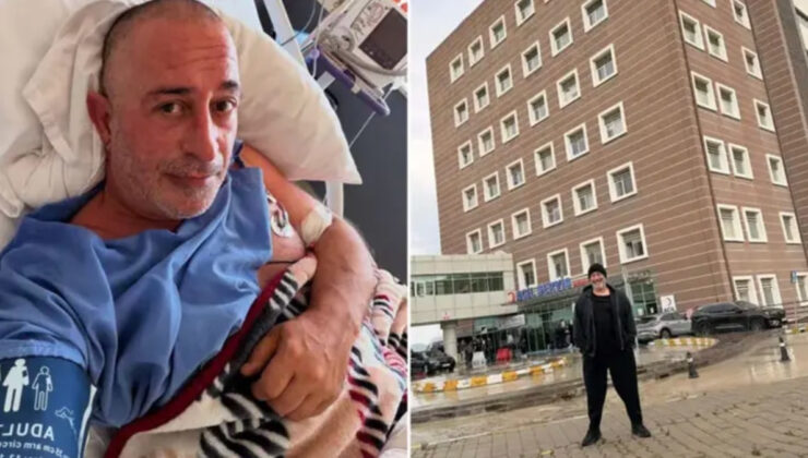 Cem Yılmaz, Çanakkale’de tedavi gördüğü hastaneye kontrole geldi