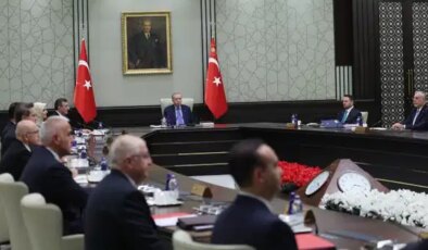Cumhurbaşkanlığı Kabinesi toplandı