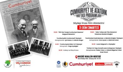 ‘Cumhuriyet ve Atatürk Haftası Programları’ devam ediyor
