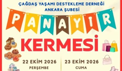 ÇYDD Ankara Şubesi’nden ‘Panayır Kermesi’