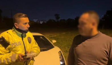 Denetimi görünce lüks aracını bırakıp kaçtı: 2042 yılına kadar araç kullanamayacak