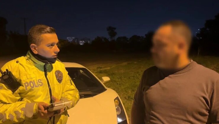 Denetimi görünce lüks aracını bırakıp kaçtı: 2042 yılına kadar araç kullanamayacak