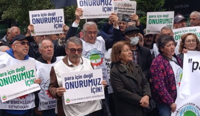 Emekliler Ali Şekeroğlu’nu ve taleplerini unutmuyor: Her cumartesi oturma eylemi kararı!