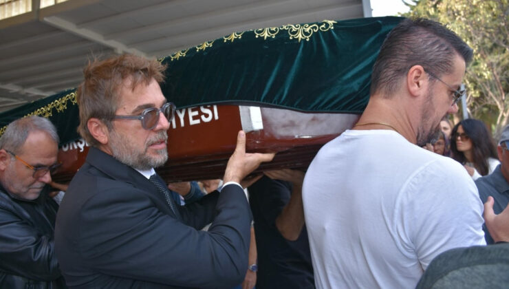 Engin Altan Düzyatan’ın acı günü: Babasını son yolculuğuna uğurladı
