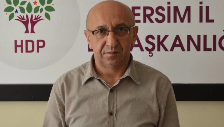 Eski HDP Tunceli Milletvekili Alican Önlü gözaltına alındı