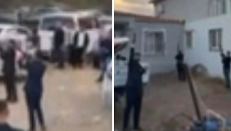 Foça’da düğünde havaya ateş açtılar: 14 kişiye gözaltı!