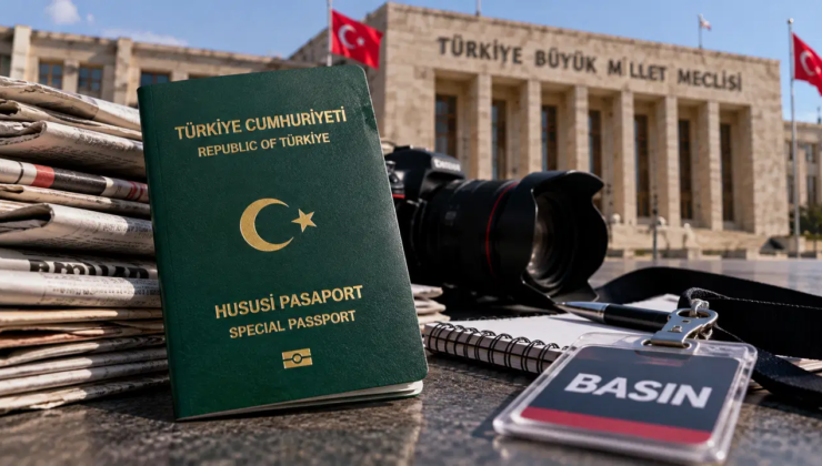 Gazetecilere yeşil pasaport için Meclis’e kanun teklifi