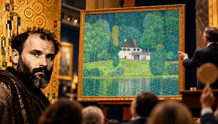 Gustav Klimt’in 110 yıllık manzarası açık artırmada: 80 milyon dolara kadar çıkabilir!