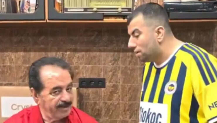 İbrahim Tatlıses ile Kadıköy Boğası buluştu! Görüntüler sosyal medyada gündem oldu
