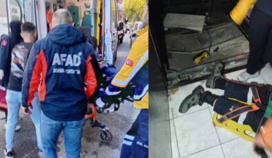 İş hanında asansör faciası: 3 kat aşağı düştü, ağır yaralandı