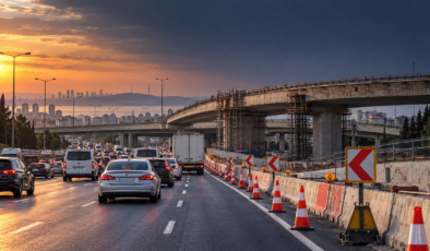 İstanbul’da 50 gün sürecek trafik düzenlemesi: D-100’de şerit daraltılacak